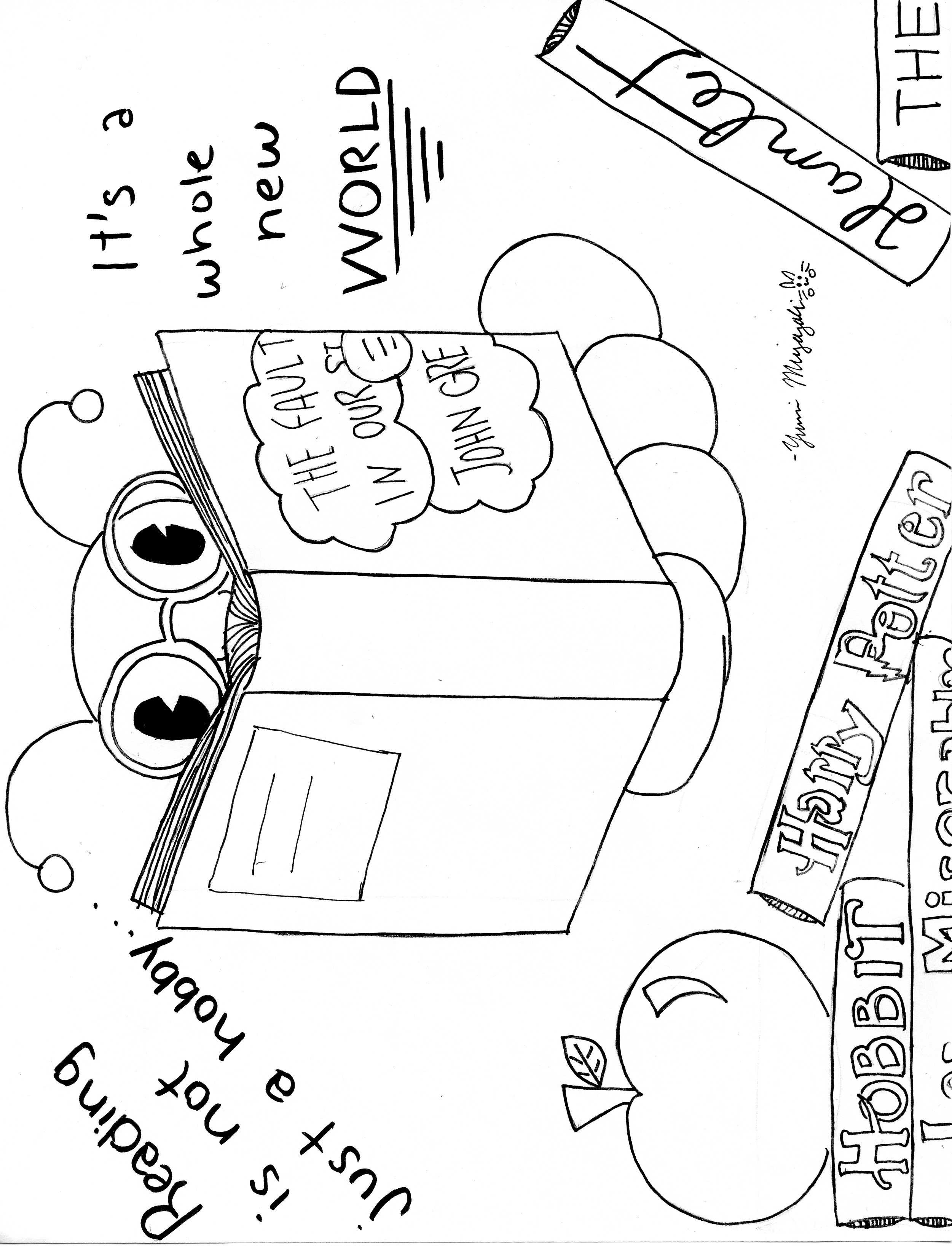 college in cartoon