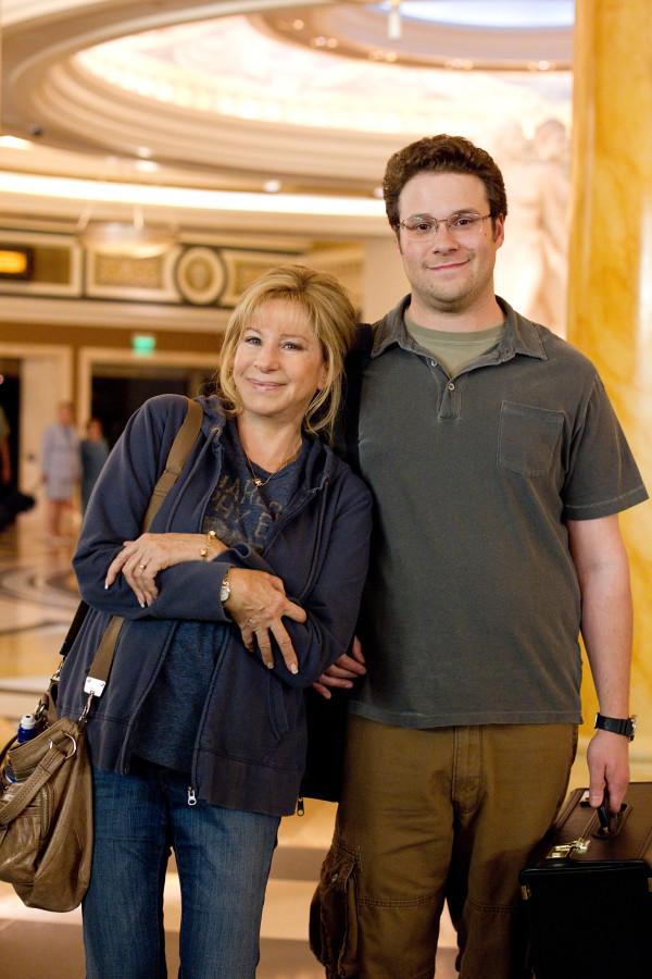 MCT
Barbra Streisand (left) and Seth Rogen star in "The Guilt Trip," released Dec. 19. The movie tells the story of an organic chemist's road trip with his mother.
