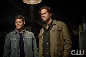 Supernatural -- "Devil May Care" -- Image SN901a_0189 -- Pictured (L-R): Jensen Ackles as Dean and Jared Padalecki as Sam -- Credit: Liane Hentscher/The CW --  © 2013 The CW Network. All Rights Reserved