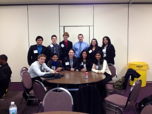 photo by Andrea Izenstark. DECA students have a successful first competition at Forest View Educational Center on Nov. 22. With one competition done, they are looking forward to competing at the Rosemont Convention Center on Dec. 12.