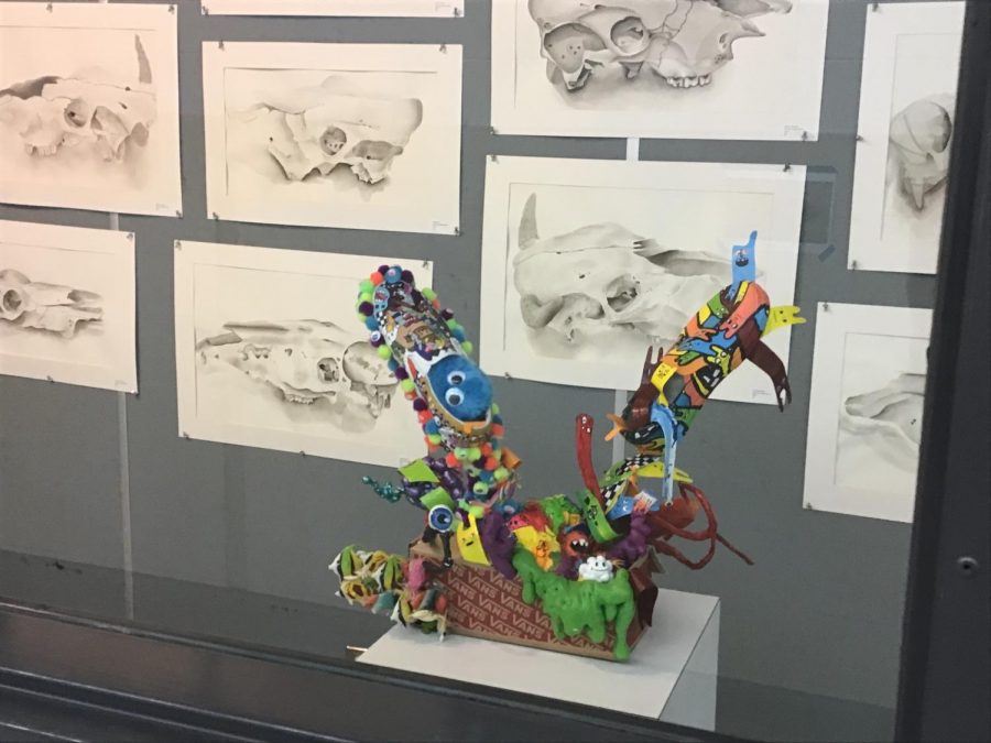 EGHS seniors showcase shoe art in online contest