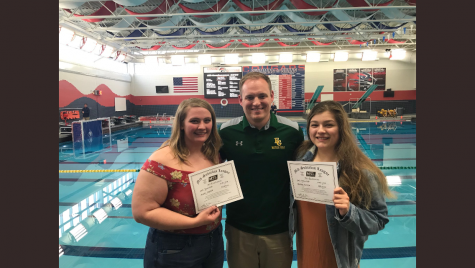 Hatfield, Herrera set water polo milestones